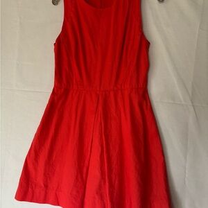 GAP Midi Sleeveless Pleated Dress